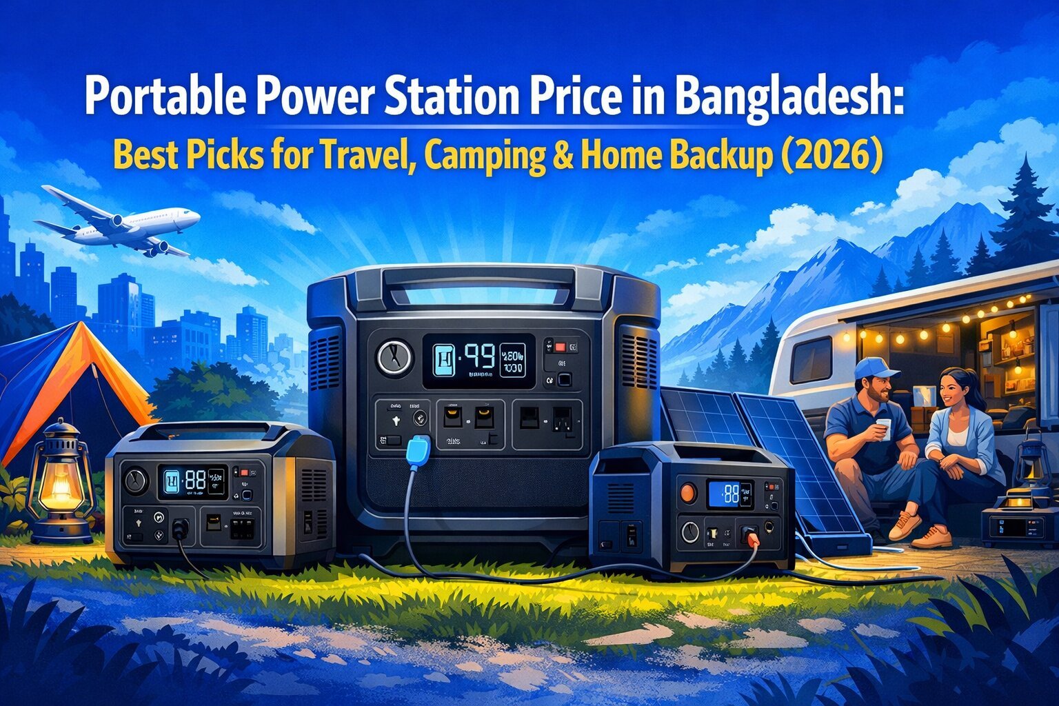 Portable Power Station Price in Bangladesh