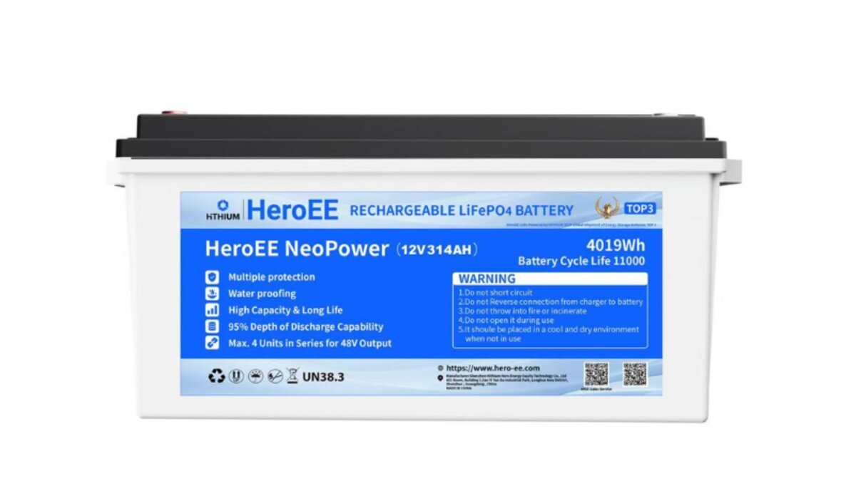 HiTHIUM 314Ah 12.8V 4kWh Lithium Battery — Best Lithium Battery for IPS in Bangladesh 2026 Buying Guide
