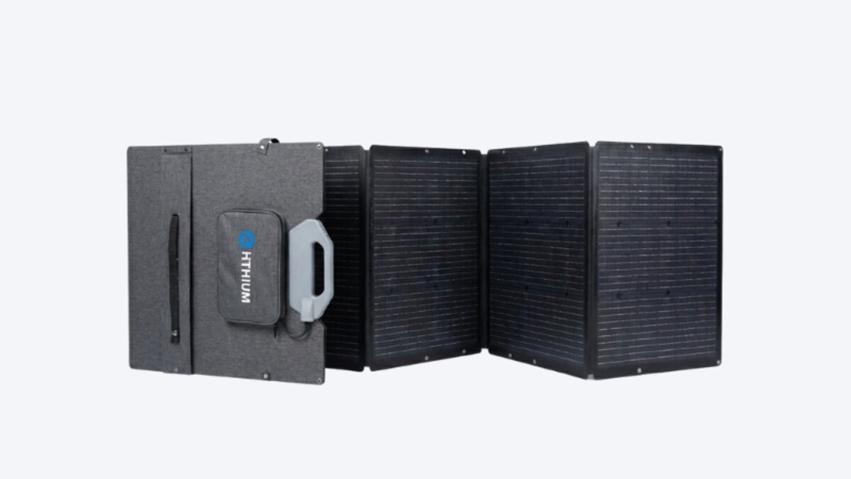 HiTHIUM 200W Portable Solar Folding Panel — Portable Power Station Price in Bangladesh 2026
