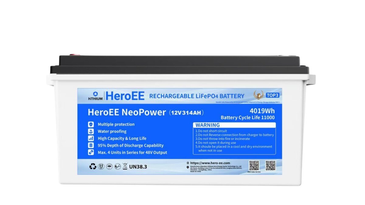 HiTHIUM LiFePO₄ 314Ah Battery Cell — Lithium vs Tubular Battery Comparison for IPS in Bangladesh